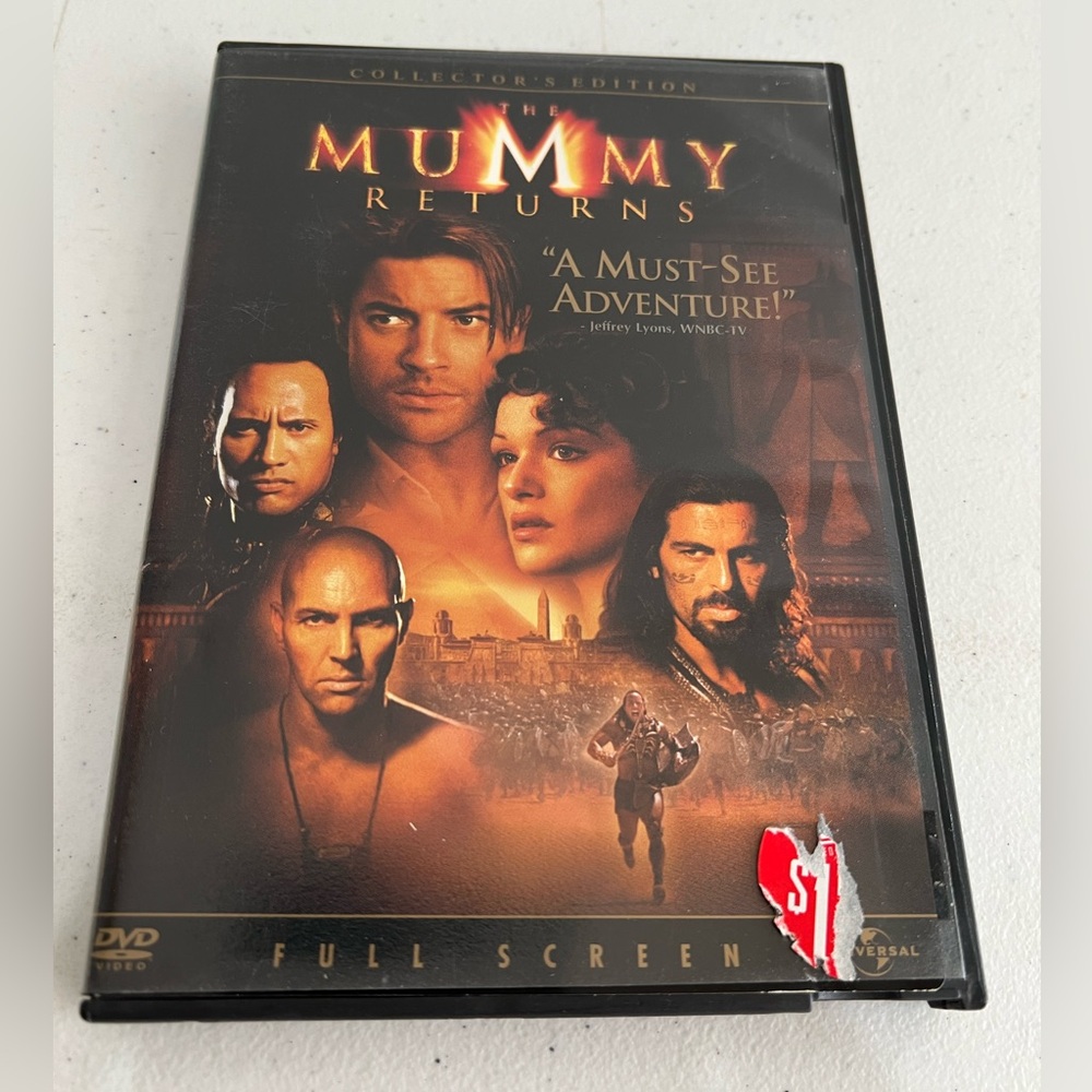 The Mummy Returns - DVD - PG-13 2001 ‧ Adventure/Horror ‧ 2h 10m
